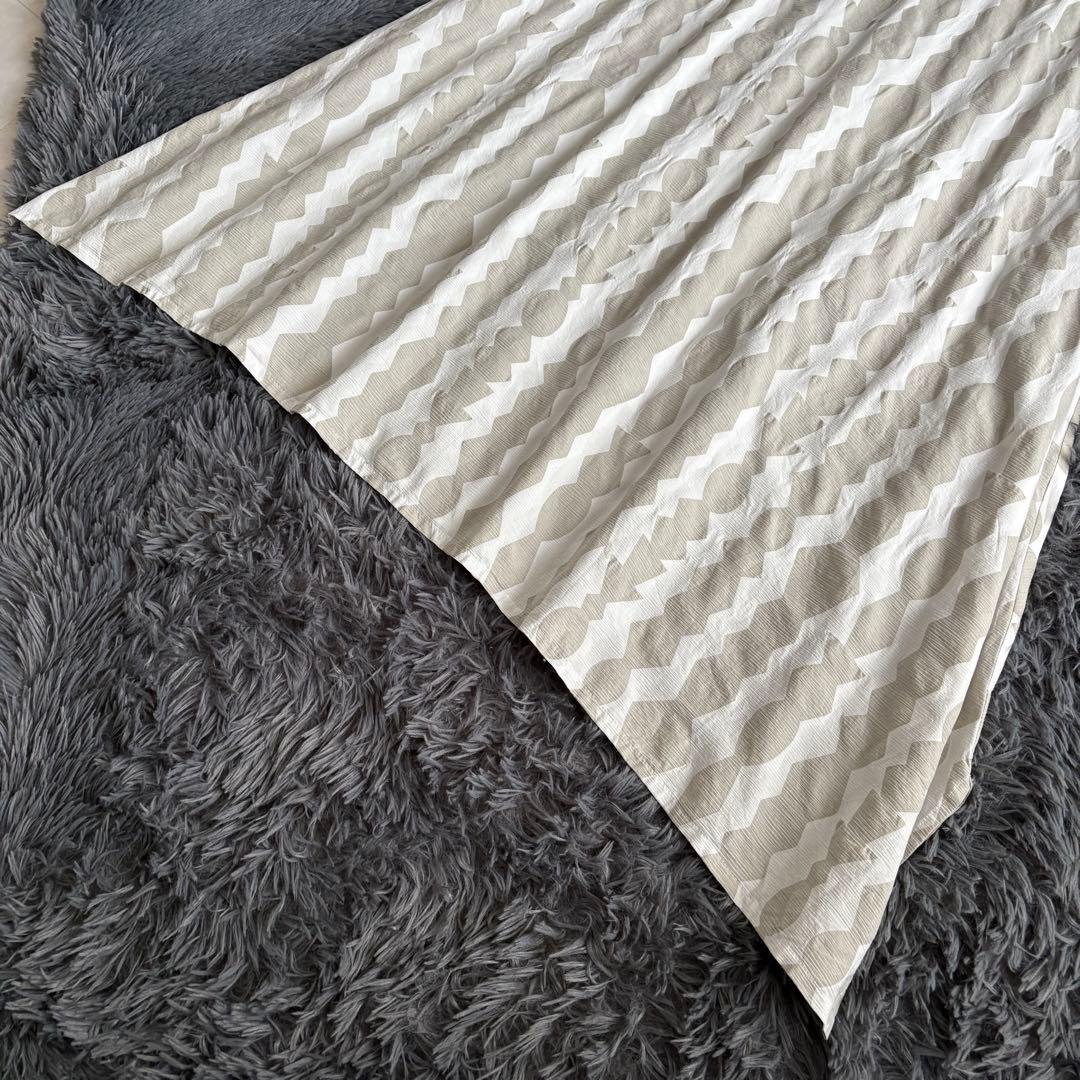 新品✨Plantation YOORYUU柄Aラインロングワンピース 日本製 2