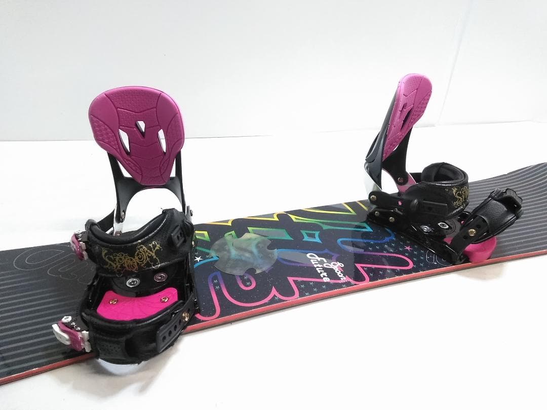 レディース スプーン フューチャー 152cm + カスタム M スノーボード◇