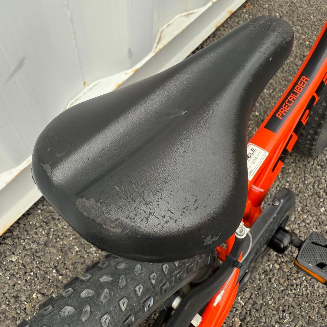 子供用自転車 16インチ Precaliber 身長99-117cm オレンジ