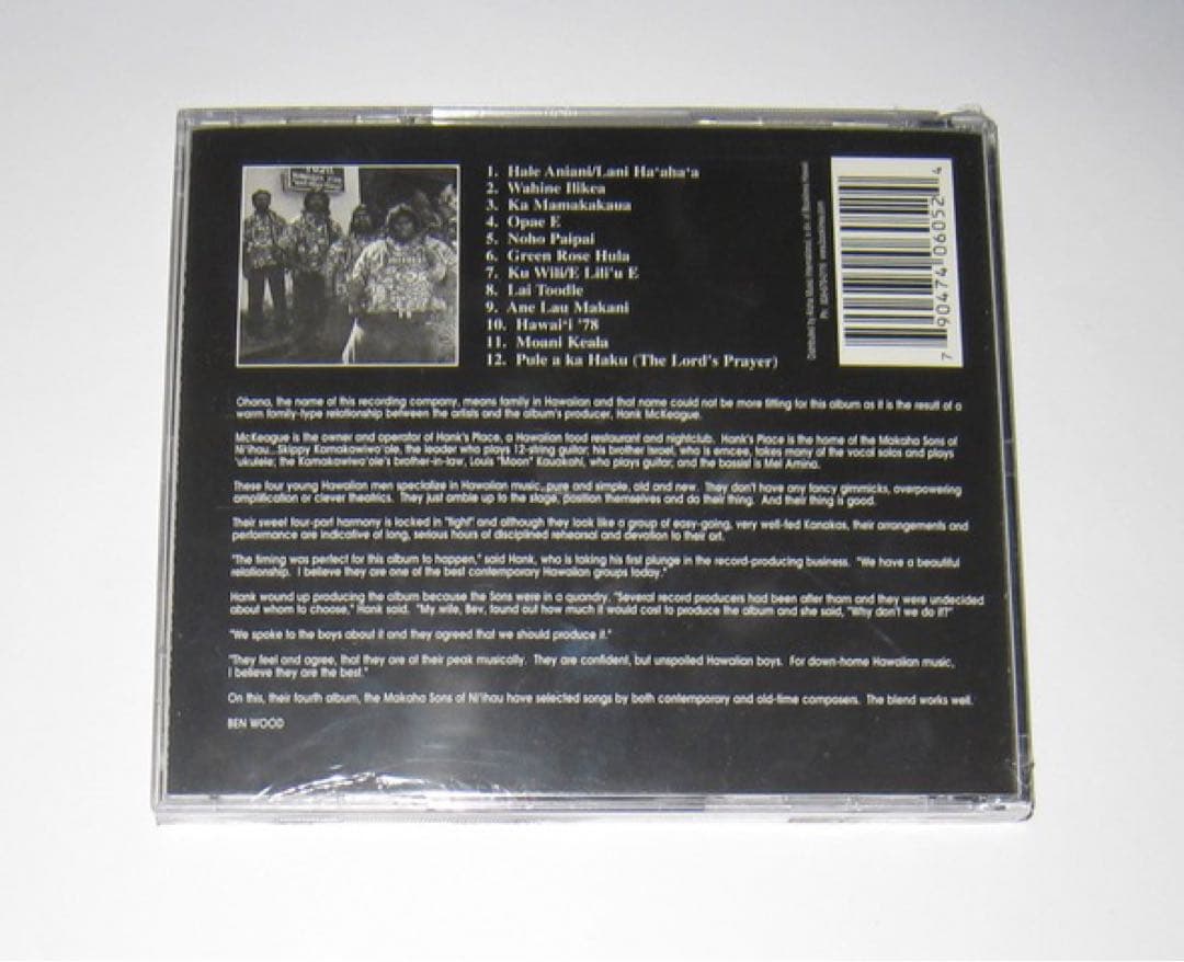 洋楽 The Makaha Sons Of Niihau / Live