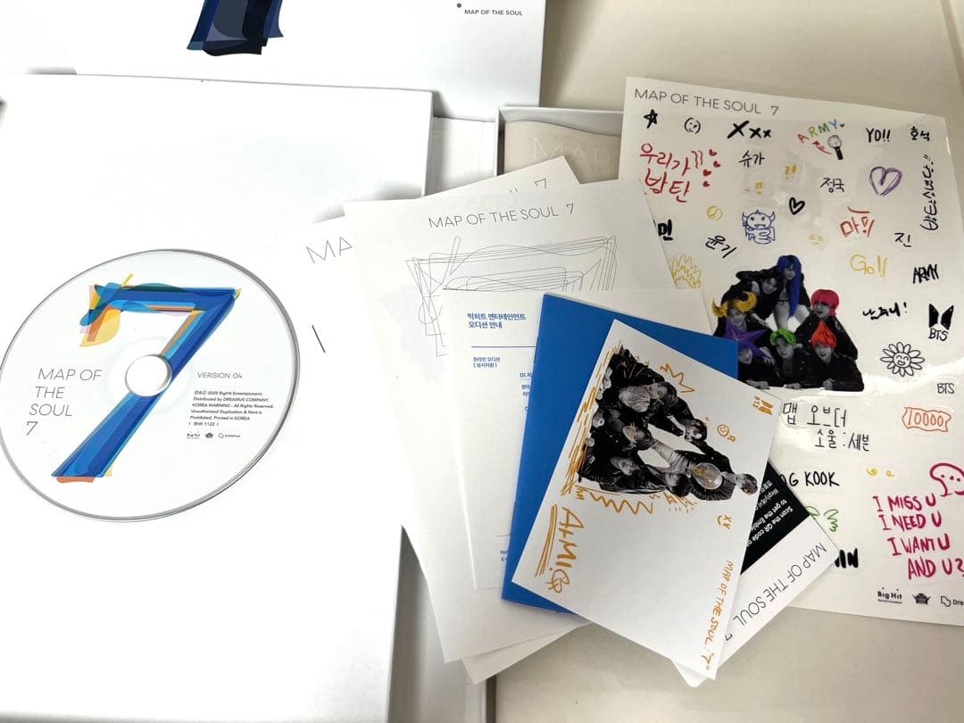 BTS MAP OF THE SOUL : 7 CD アルバム