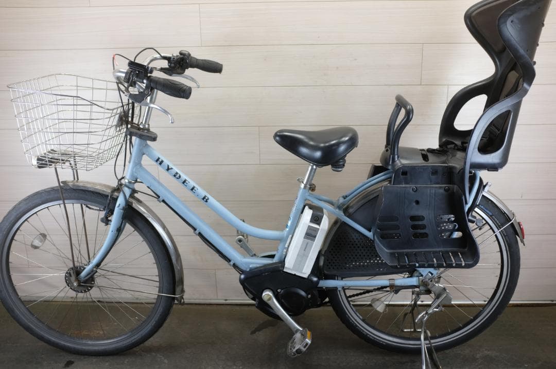ぽぽぽ )HYDEE.B　26インチ　3段　8.9Ah充電器あり 6日お届