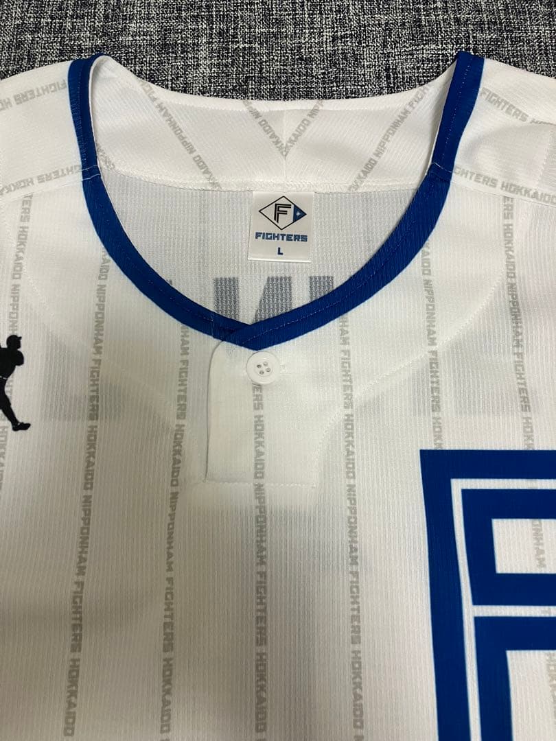 SHINJO 新庄剛志 日ハム プラクティスレプリカユニフォーム L size