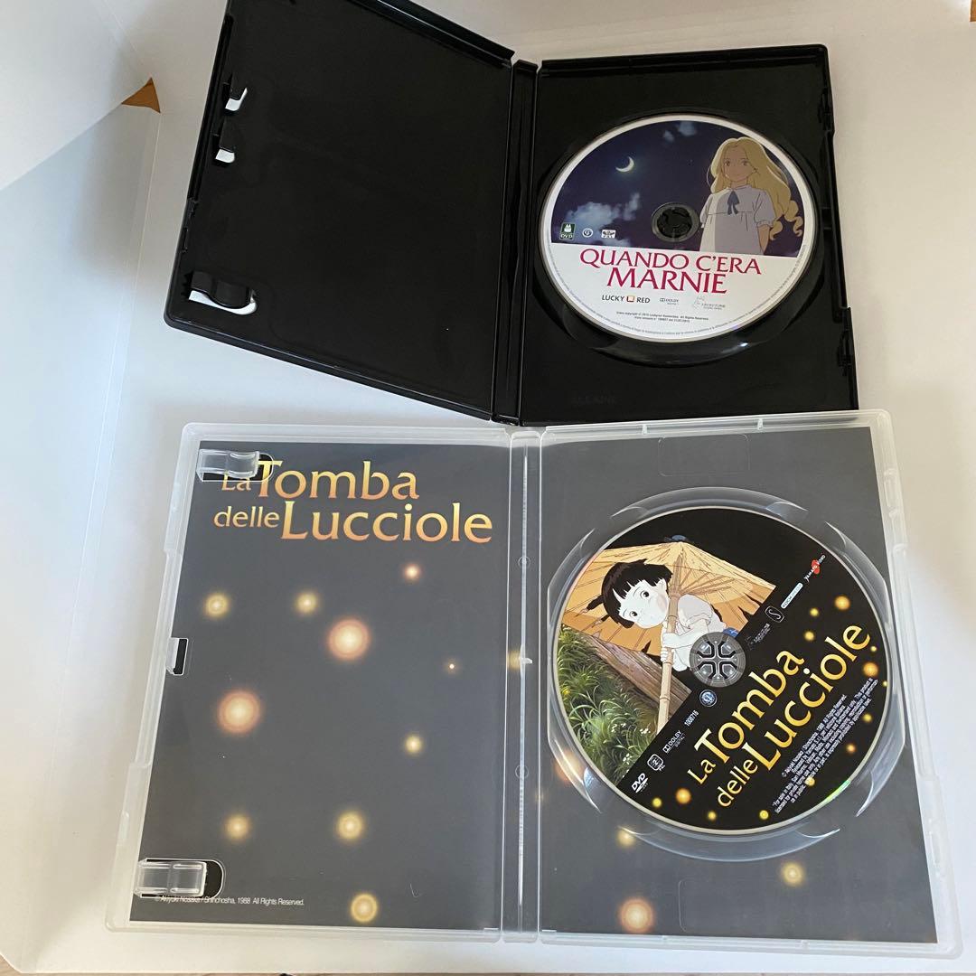 イタリア語　ジブリDVD アリェッティ　ハウル　もののけ姫　火垂るの墓　マーニー