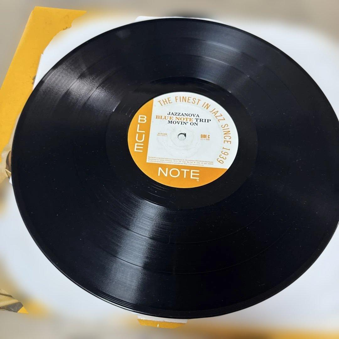 レアアナログ　BLUE NOTE TRIP JAZZANOVA LP ２枚組