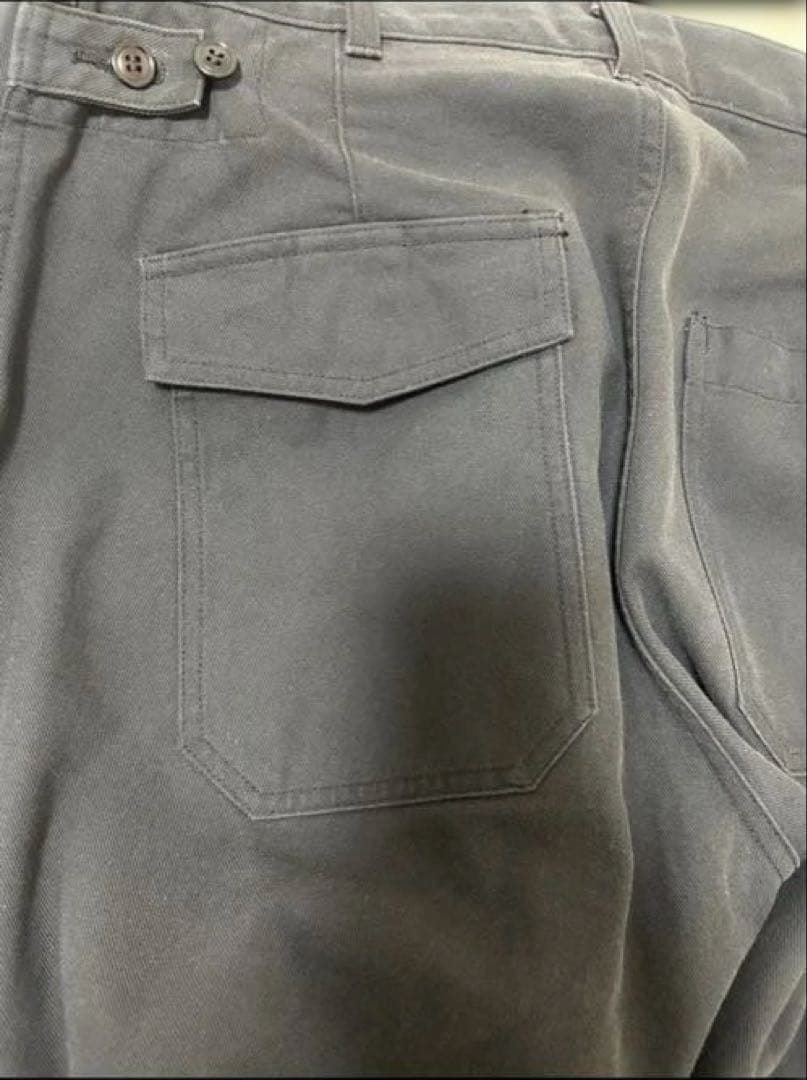 A.PRESSE USAF Hemmed Bottoms ブラック　サイズ1