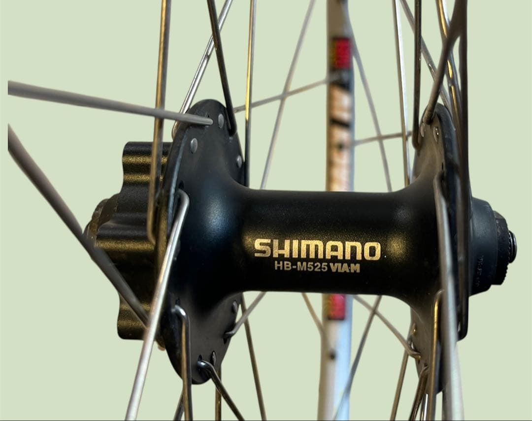 シマノ Deore ハブ& SUN RIMS MACH IV 前後ホイールセット
