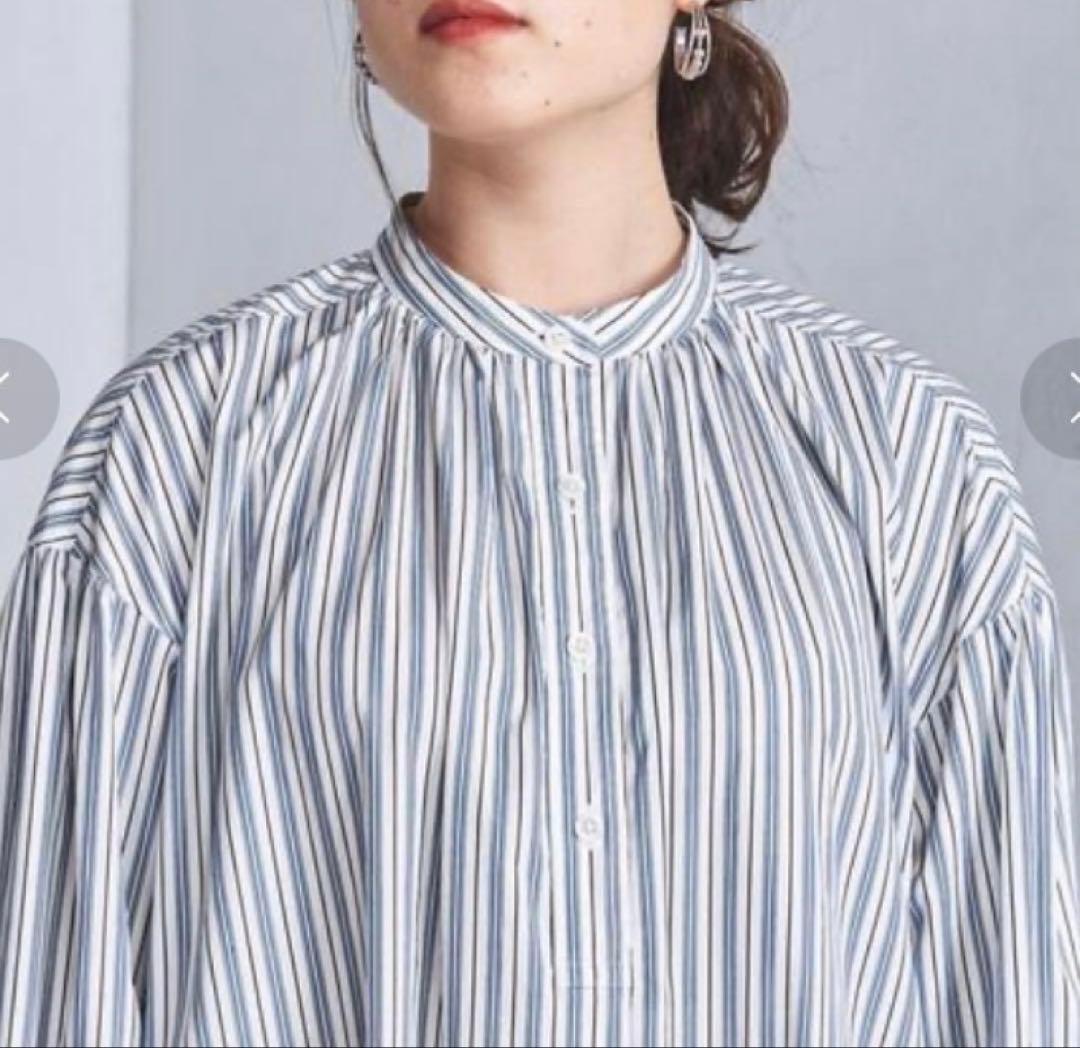 ユナイテッドアローズ ロングシャツワンピース 大きい 長袖 春夏