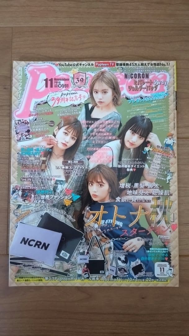 月刊ポップティーン　１５冊まとめ売り