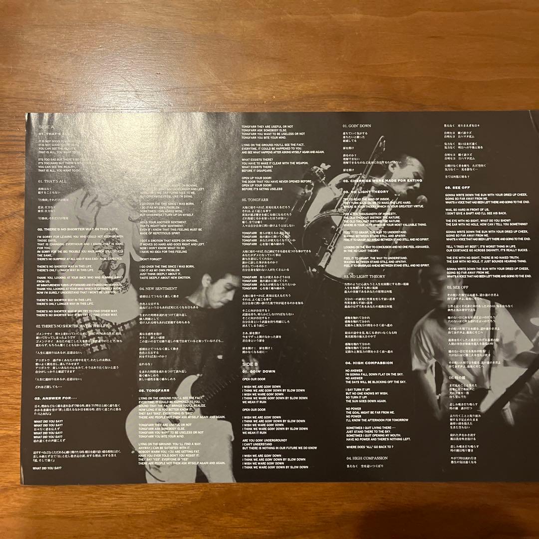 BRAHMAN A MAN OF THE WORLD レコード　未使用