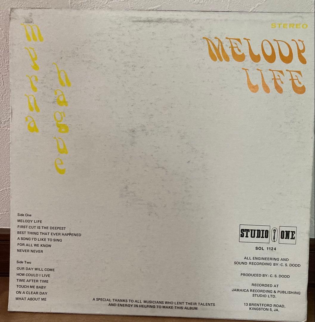Myrna Hague - Melody Life LPレコード