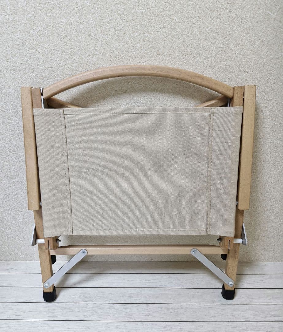 カーミットチェア ベージュ 折りたたみアウトドアチェア