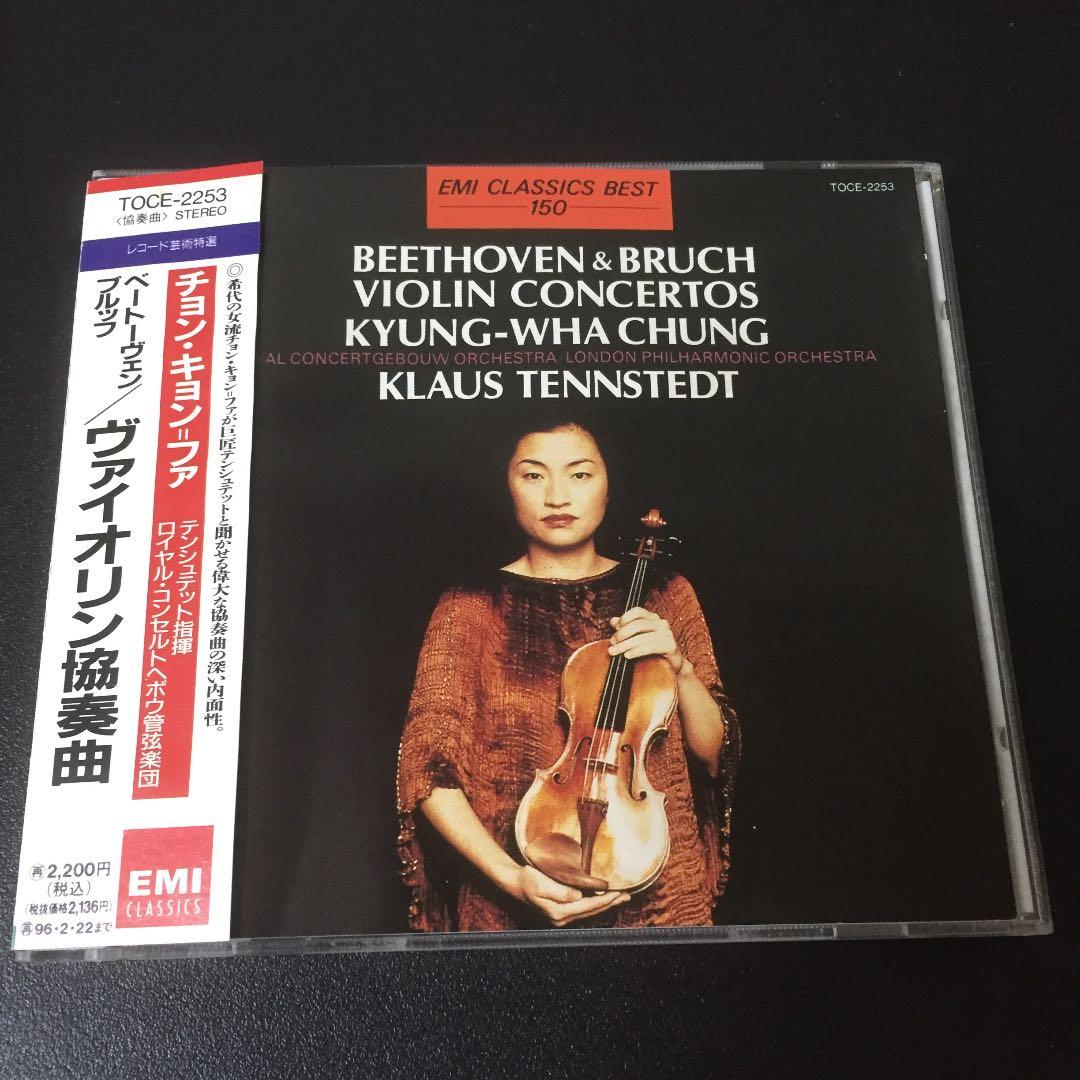 【売約済】チョン・キョンファ／ベートーヴェン&ブルッフ
