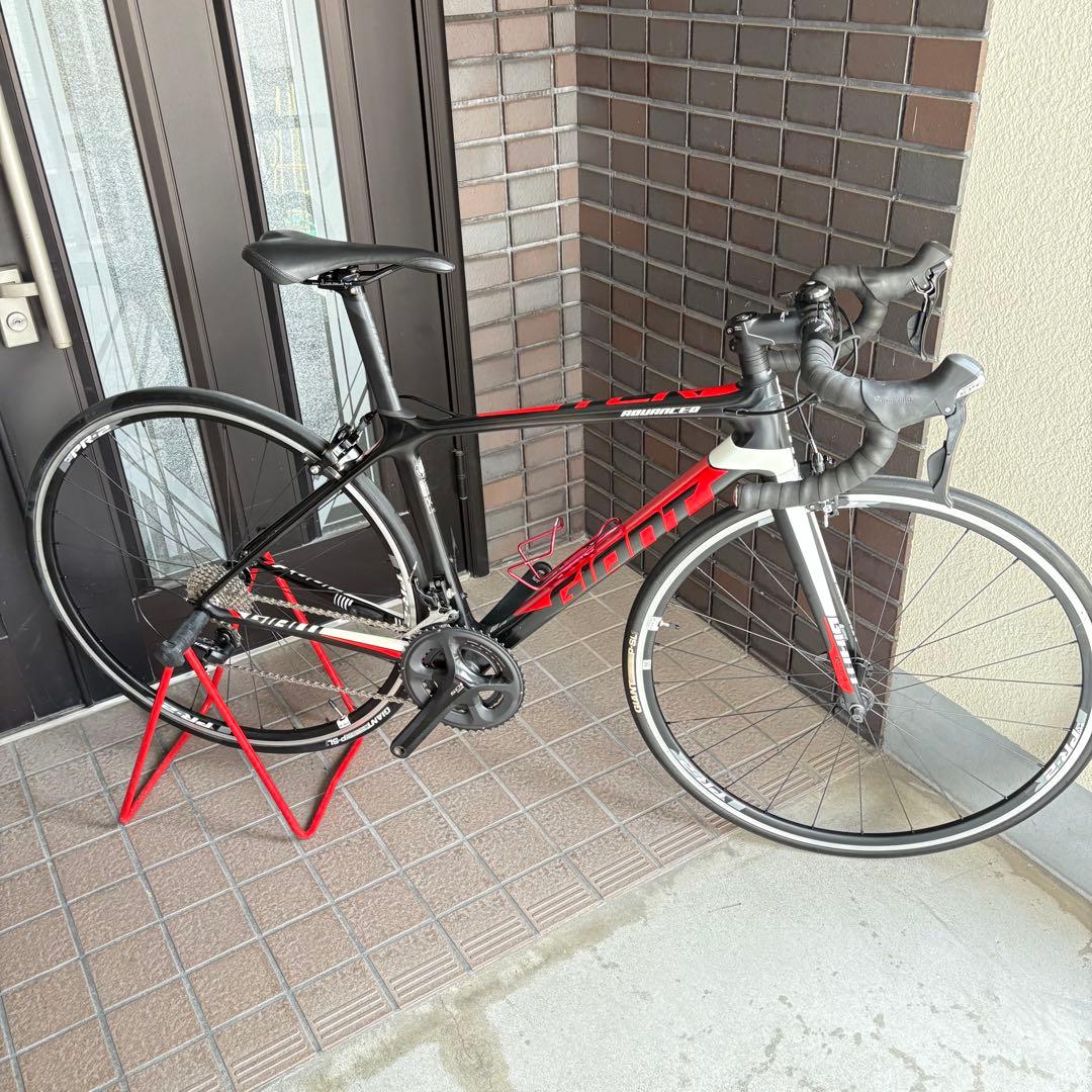 GIANT TCR ADV2 2016 XS 極美品 トータル走行10kmほど