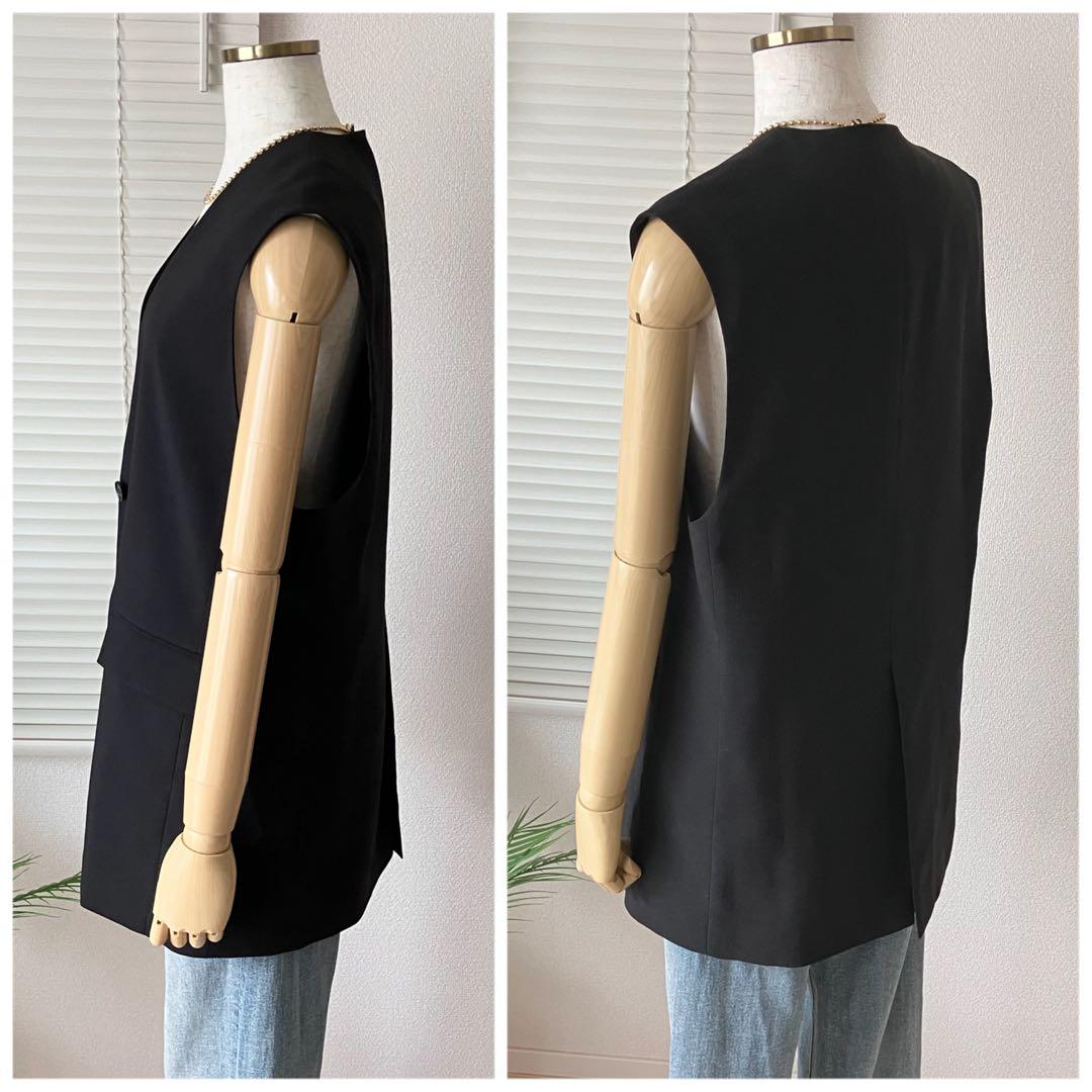【2025SS】JOURNAL STANDARD アイアスストレッチ ベスト 黒