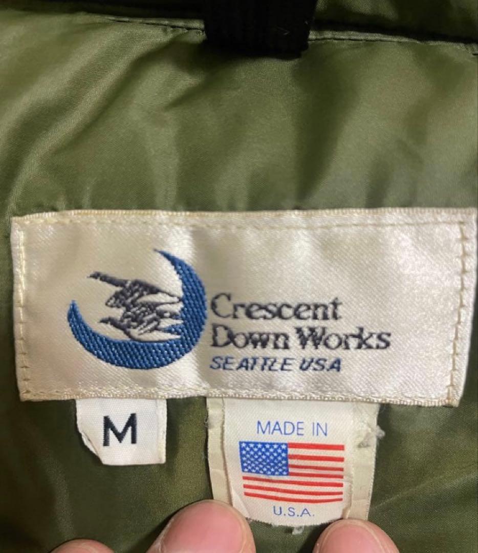 【売り切り価格】USA製crescent down works ダウンベスト