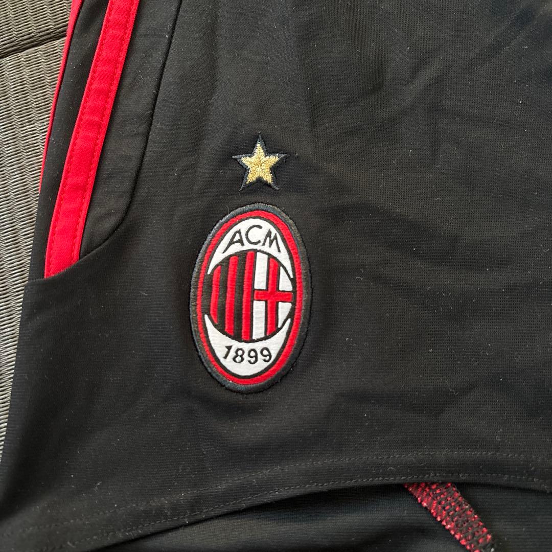 AC Milan adidas ハーフパンツ 黒/赤