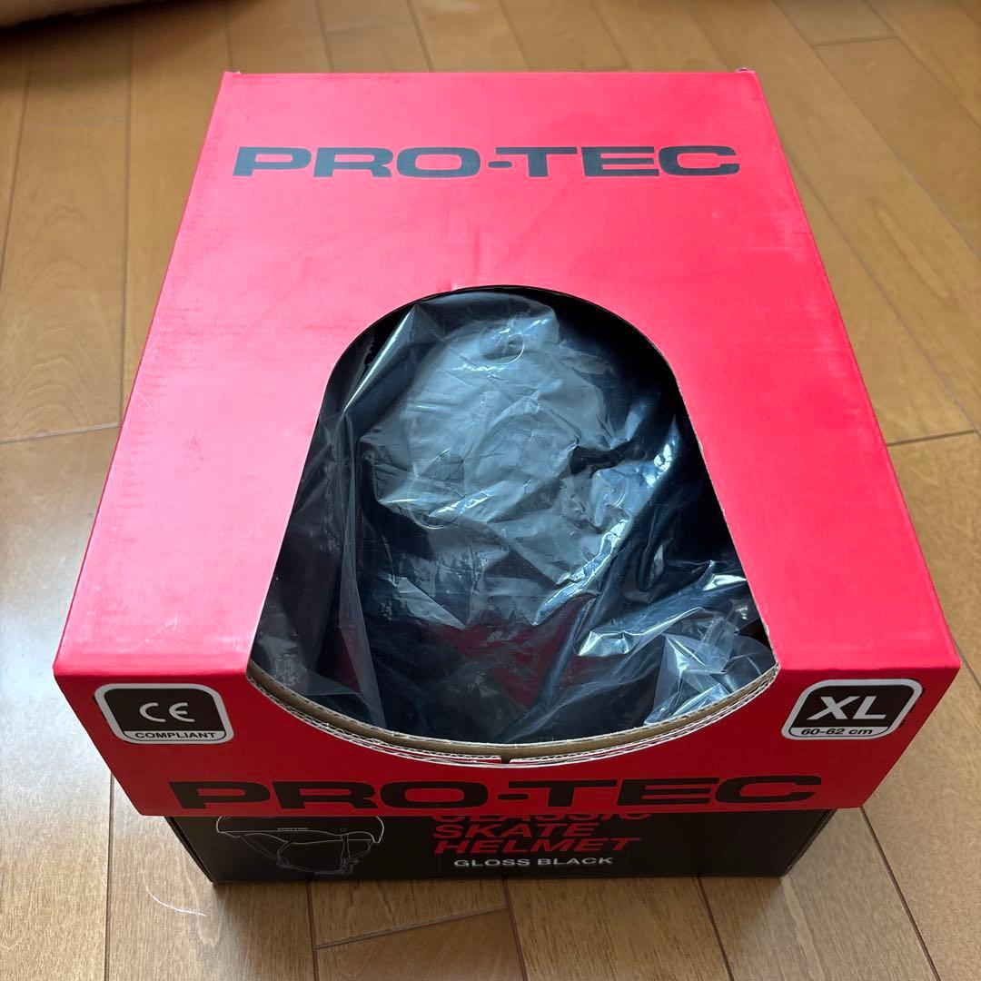 PRO-TEC CLASSIC SKATE ヘルメット グロスブラック　XL