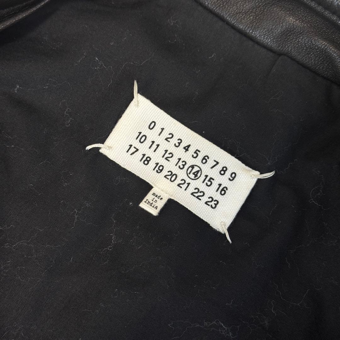 Maison Margiela 5ZIP 2019ss ハの字 ライダース48