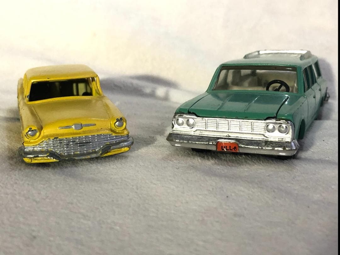 【当時物・激レア】DINKY 2台・ 香港製ランブラー & ステュードベイカー
