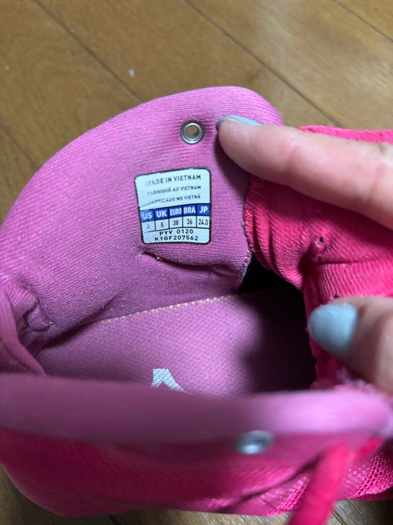 MIZUNO WAVE DIVERSE LG3ウェーブダイバース　ピンク