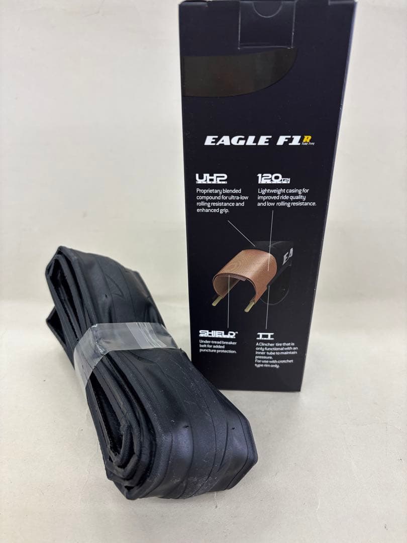 348【新品】GOODYEAR　EAGLE　F1R　クリンチャータイヤ　2本