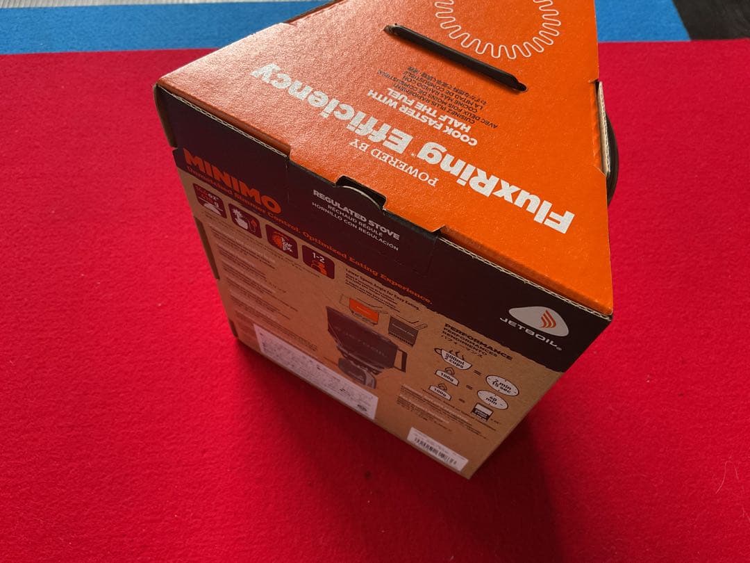 mont-bell JETBOILミニモBKカラー新品未使用未点火OD缶付き
