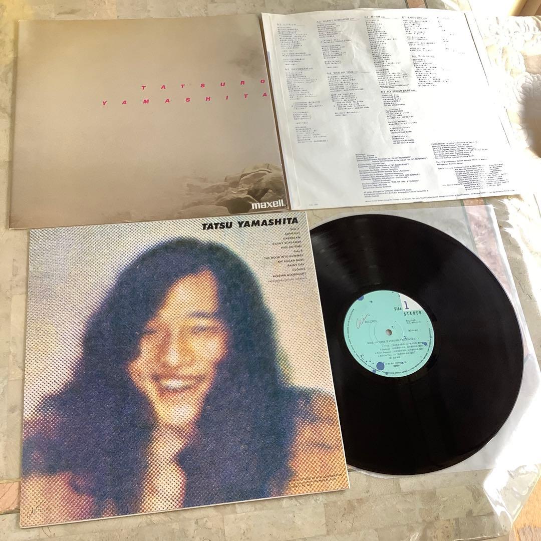 レア全面帯!レコード新同! 山下達郎1980年発売 初版盤 ライド・オン・タイム