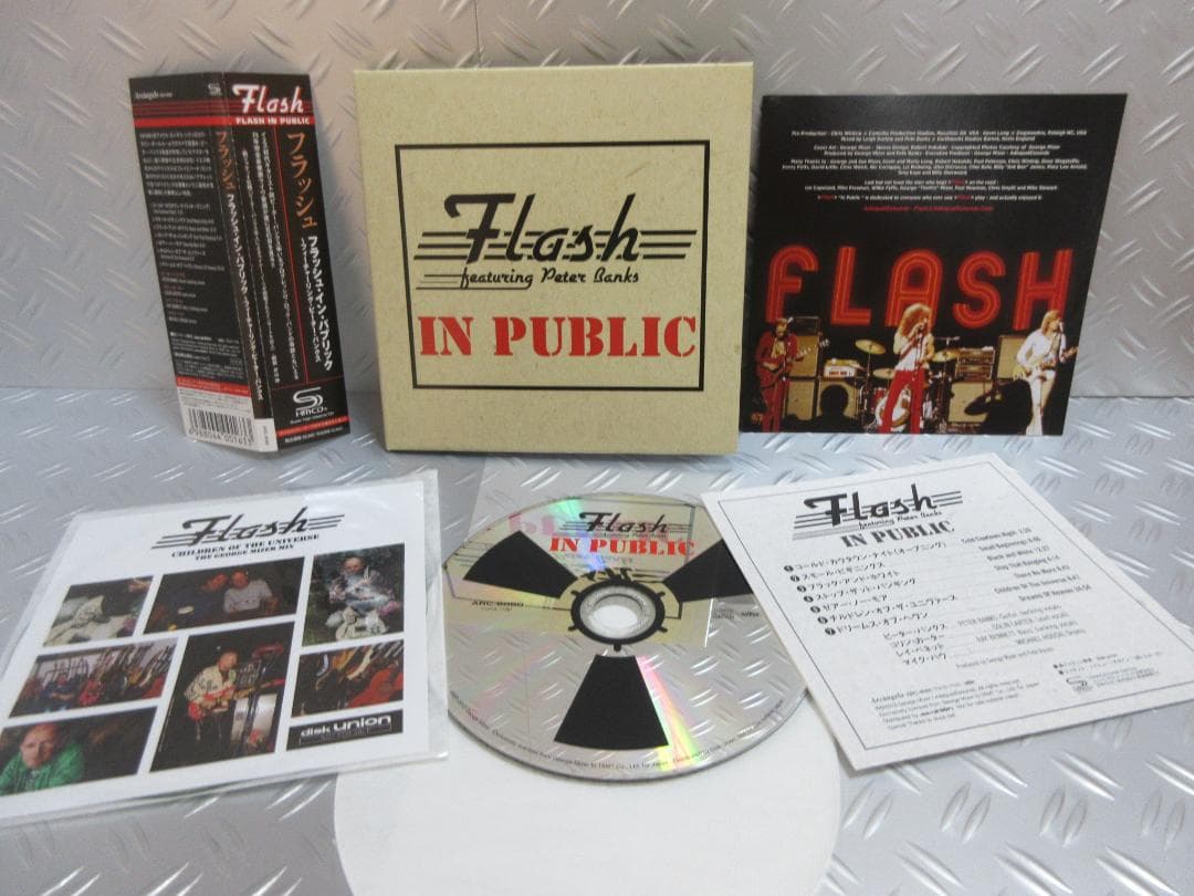 ★紙ジャケ◇フラッシュ / イン・パブリック★FLASH◇DU特典CD-R