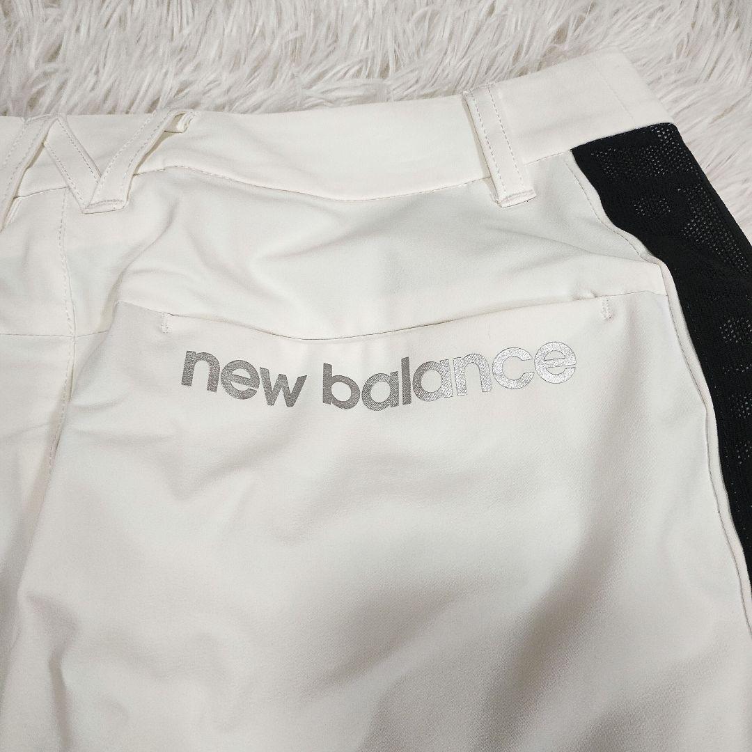 new balance　ゴルフウェア　サイドライン　ロゴ　美品