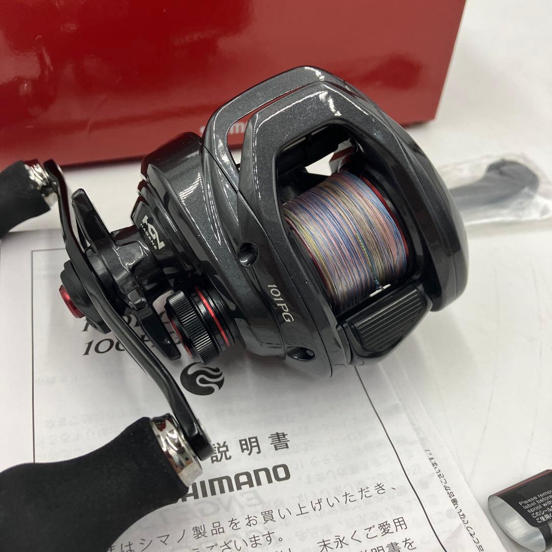 超美品　炎月BB 101PG ベイト 鯛ラバ　左ハンドル　シマノ　リール