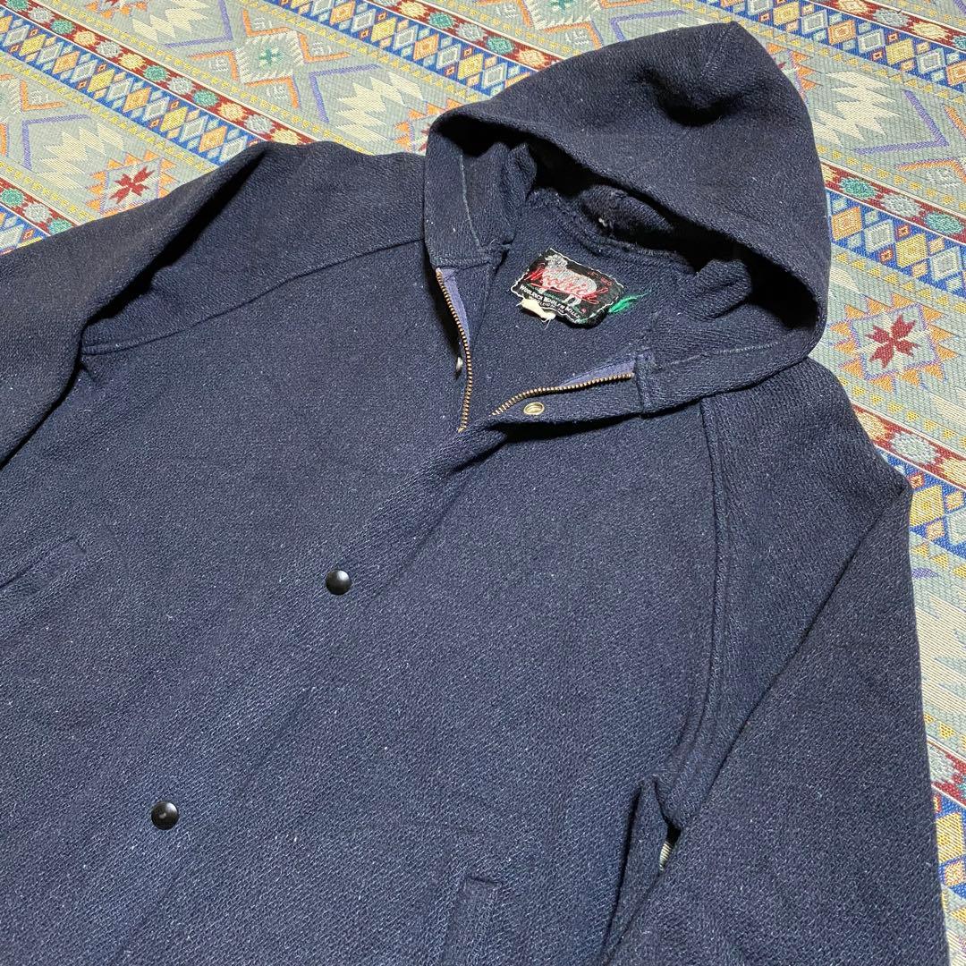 Y*O様 50s Wool richウールリッチ　ウールフードジャケット　炭黒