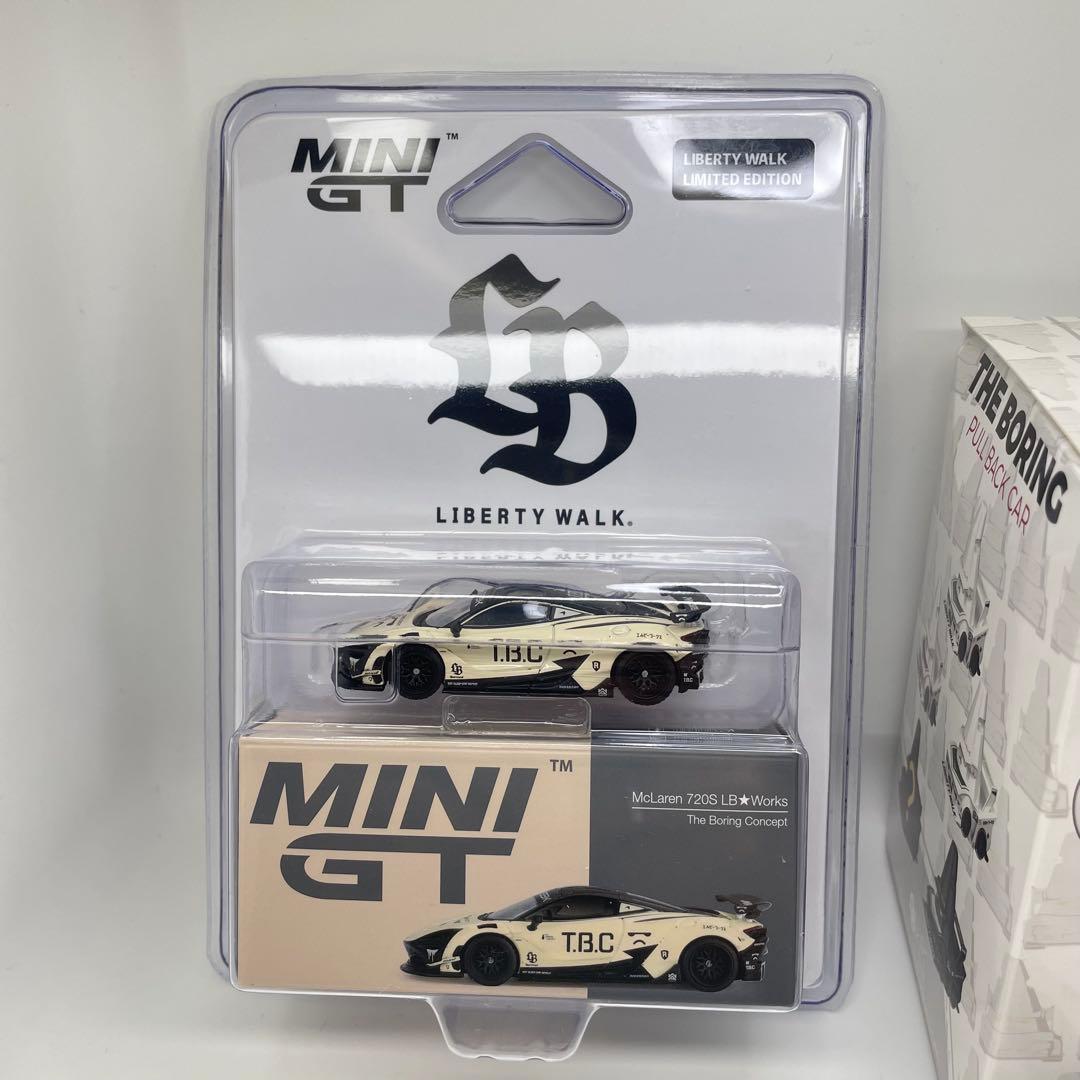 ミニカー MINIGT McLaren720SLBWK&theboringpullback