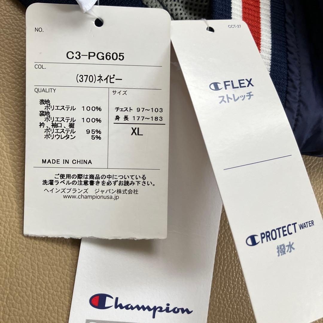【未着用】 Champion メンズ 撥水 ストレッチ ベスト XL タグ付