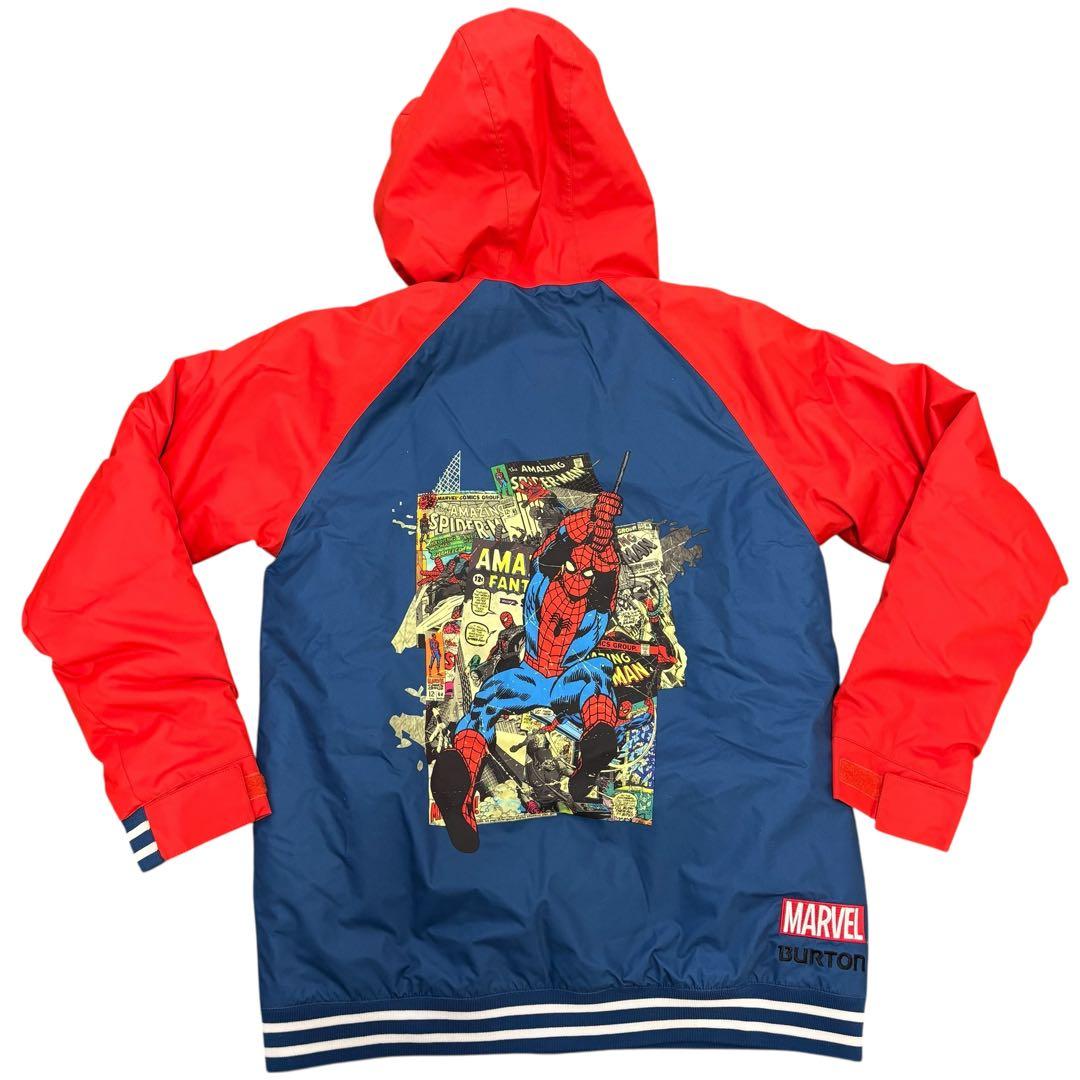 【即日発送 極美品】バートン マーベル スパイダーマン キッズスノーボードウェア