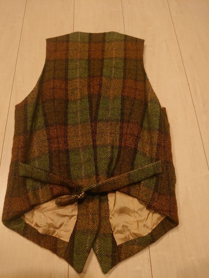 Vivienne Westwood ツイードベスト チェック柄 イタリア製