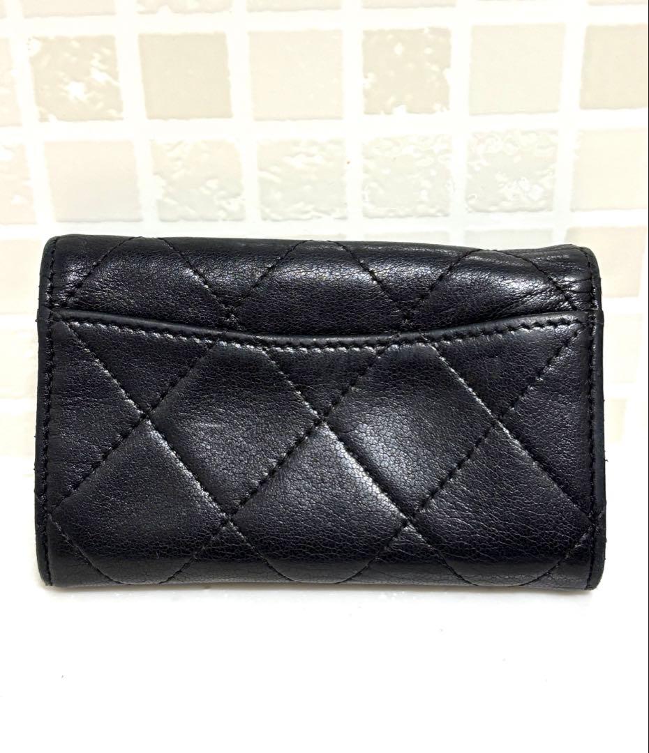 値下げ中！CHANEL シャネル　キルティングレザーキーケース