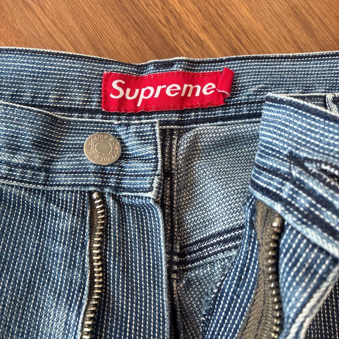 Supreme ピンストライプペインターパンツ サイズ32