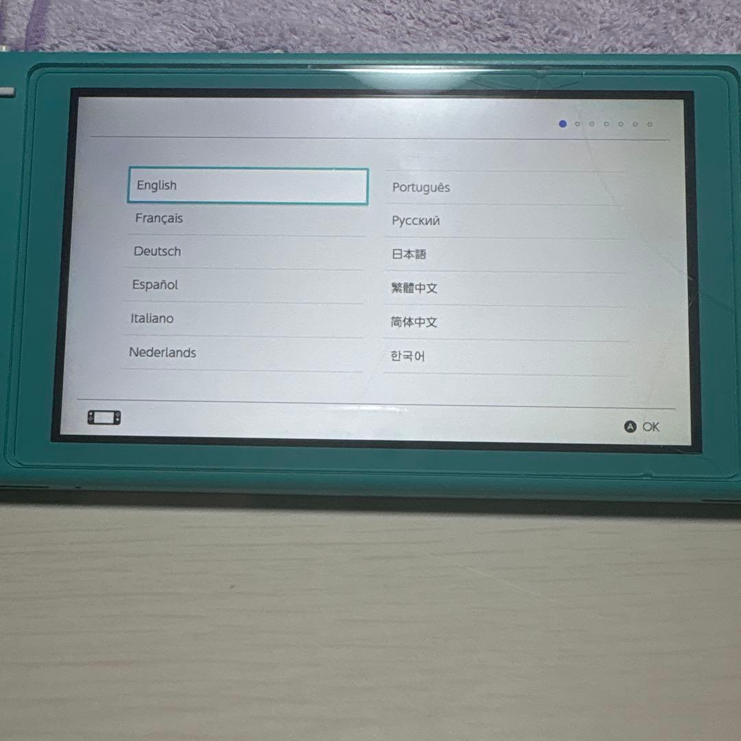 Nintendo Switch Lite ターコイズ 本体 ジャンク品