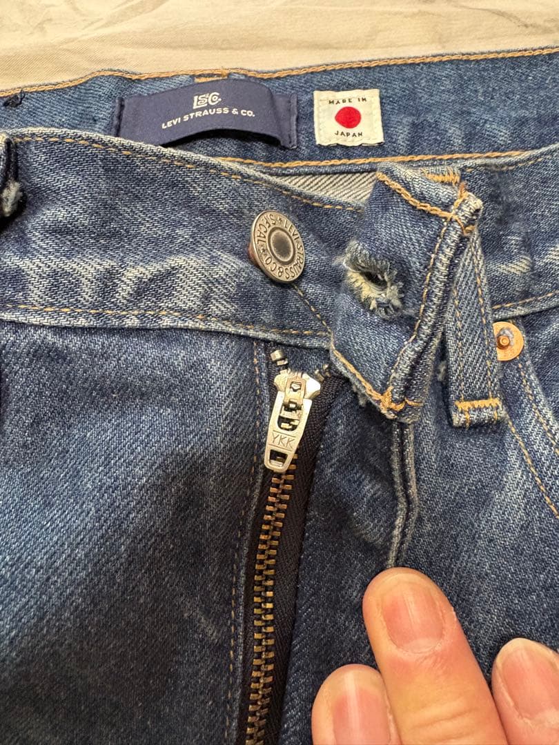 【希少】LEVI'S BLUE TAB 505 レギュラーフィット W32