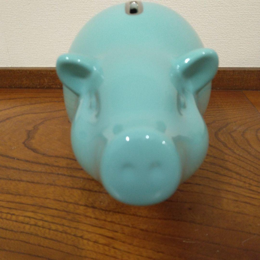 【か054】ティファニー　TIFFANY　貯金箱　ピギーバンク　豚