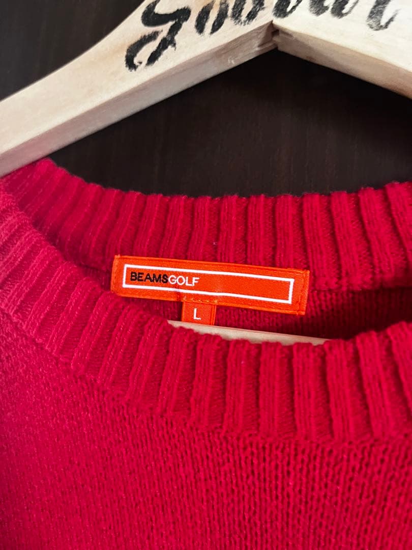 beams golf Bマークニットプルオーバー