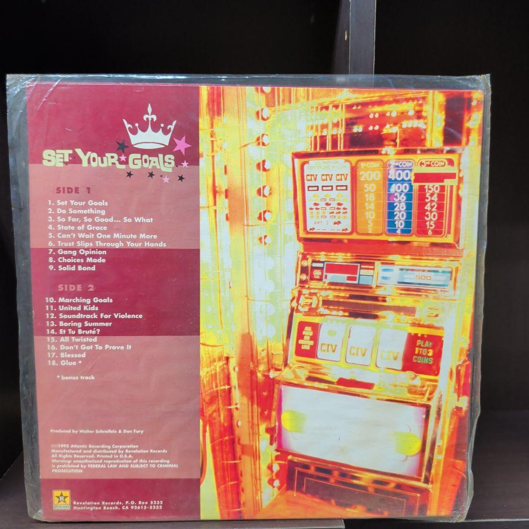 名盤LP CIV / SET YOUR GOALS レコード ハードコアパンク