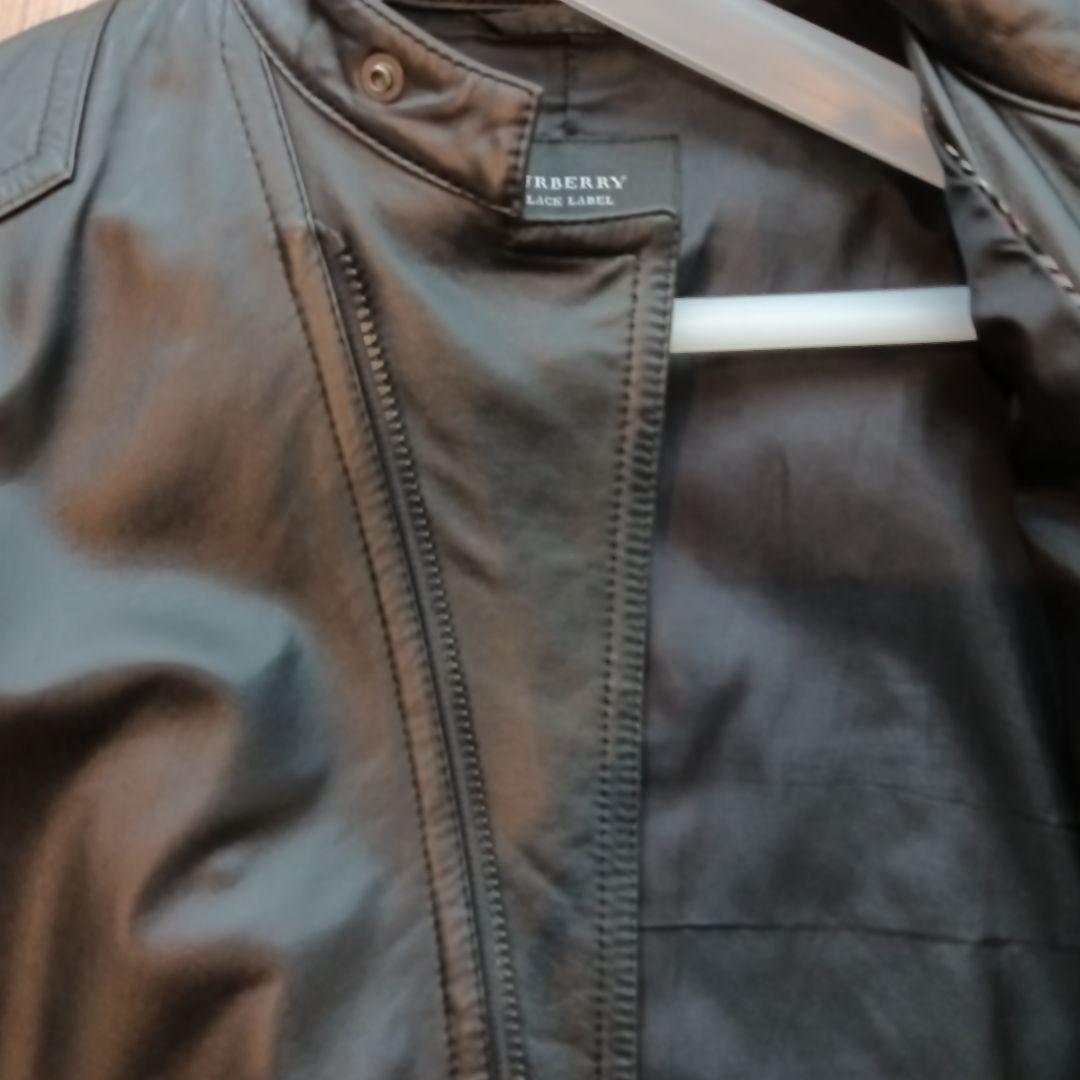 BURBERRY BLACK LABEL ライダースジャケット M ブラック