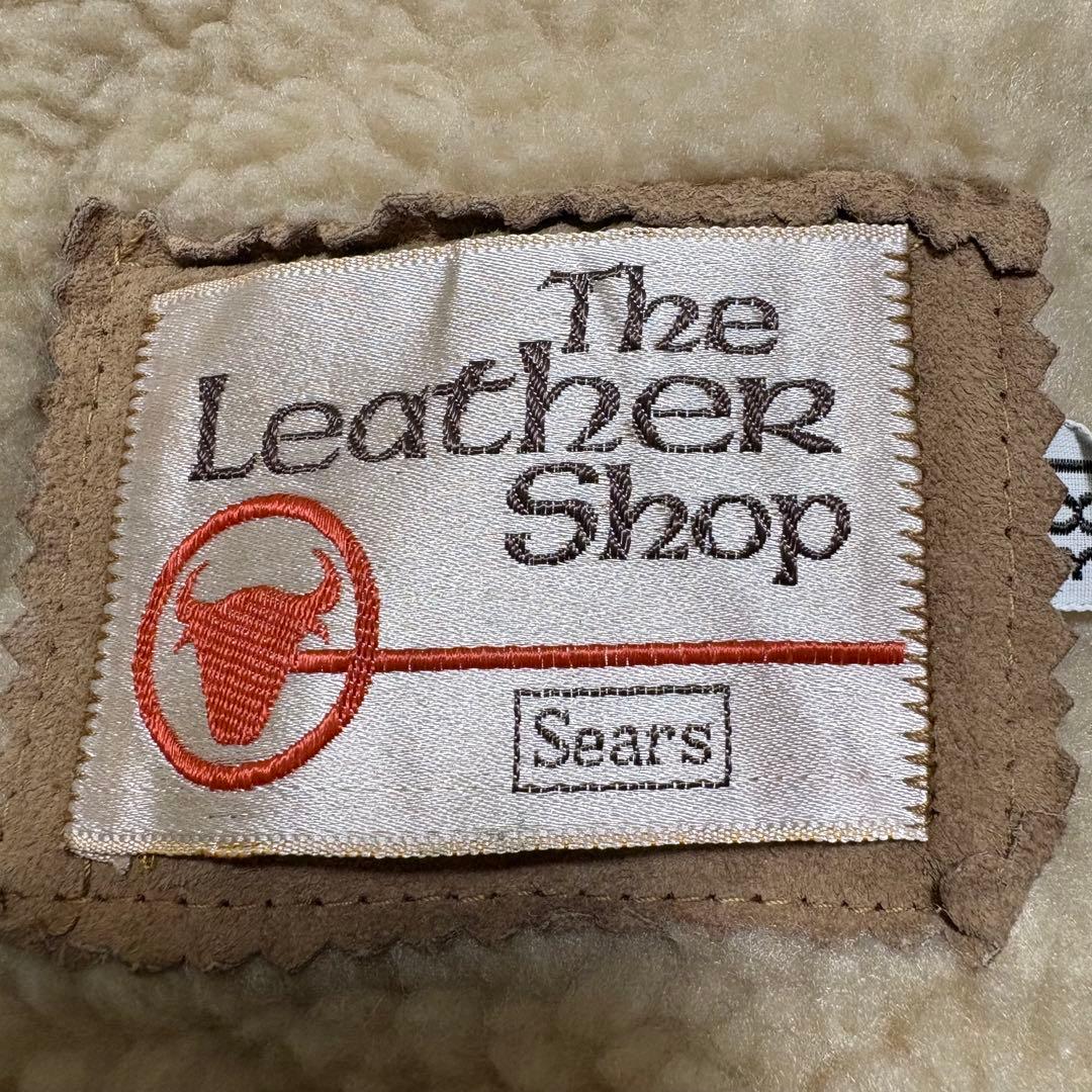 70s sears シアーズ　スエード　裏ボア　ジャケット　スウェード　レザー
