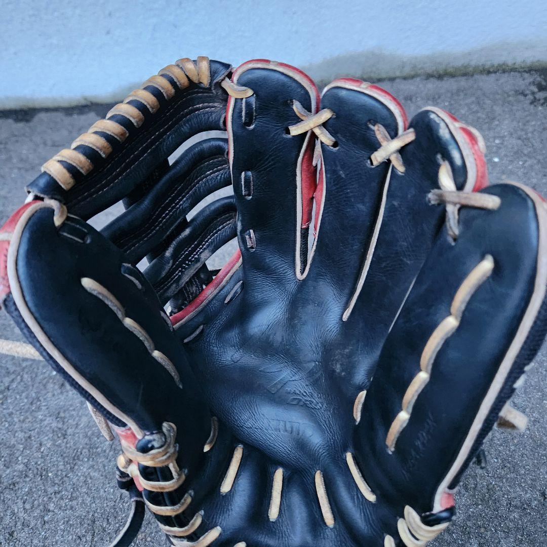 ミズノプロ硬式オーダーグローブ外野手用　HAGA