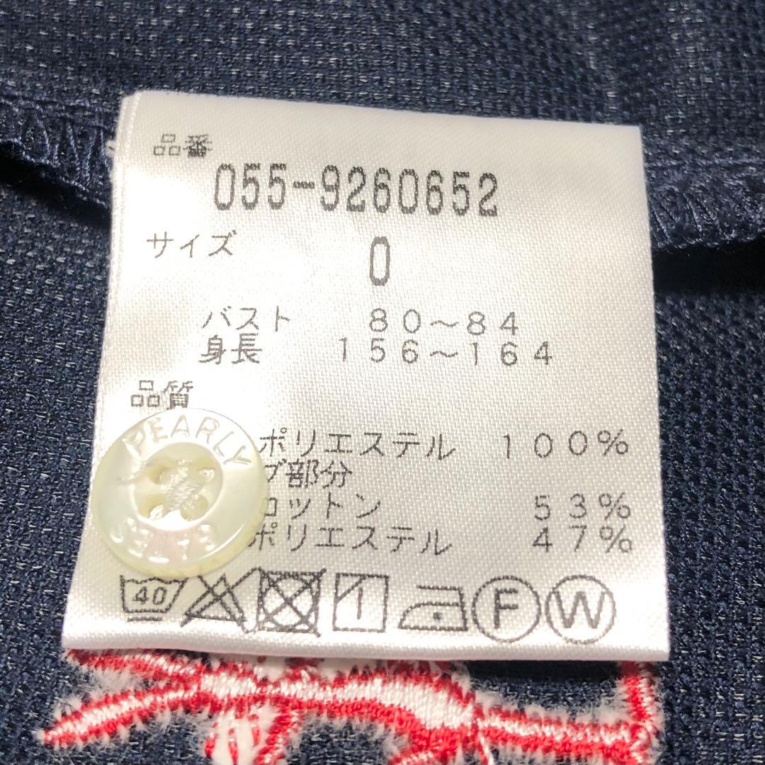 新品未使用タグ付き♪PEARLY GATES 30周年ポロシャツ ネイビー 0