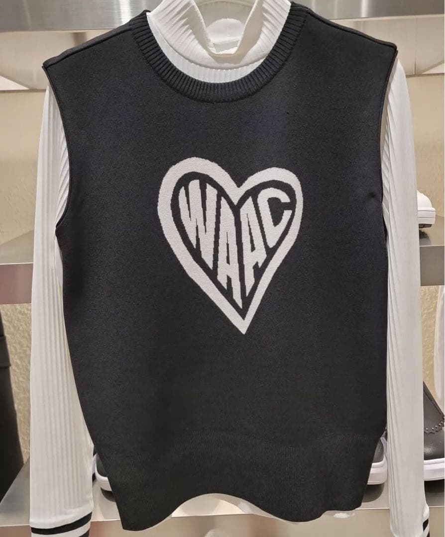 ☆WAAC GOLF☆ ワック　レディースニットベスト