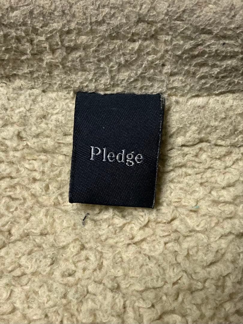 Pledge COWHIDEボアレザージャケット
