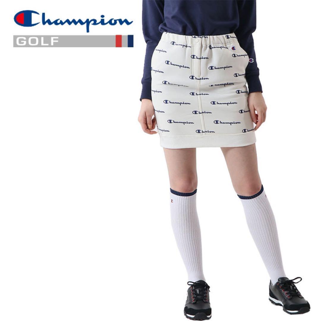 新品M チャンピオンGOLF シャツ&インナー付 Wrap-Airスカート